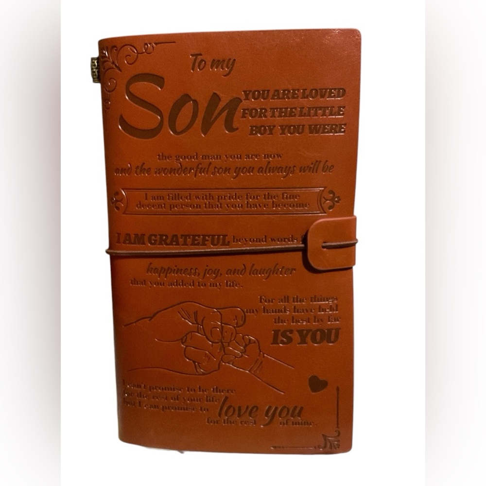 Faux Leather Sketchbook Journal *Size: approx.20x12cm/7.87x4.7…CHOOSE 1 journal - Picture 14 of 16